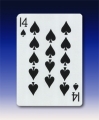 14 of Spades Bicycle Back Card