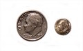 Mini Coins 10 Cent Pieces 6 Each