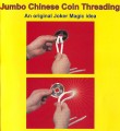 Giant Chinese Coin Threading by Joker Magic