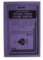 Card Index, Ultra Thin by Dave Powell