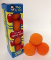 Sponge Balls 1 1/2 Inch Super Soft ORANGE by Gosh