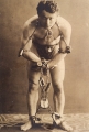 Magic Prints Houdini in Chains (Sepia)