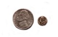 Mini Coins 5 Cent Pieces 6 Each