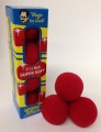 Sponge Balls 1.5 Inch Super Soft Red by Gosh