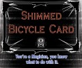 Shimmed Card Bicycle Backed