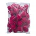 1.5" 50 Super Soft Sponge Balls (Red) - Trick