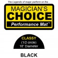 Classy Close-Up Mat (BLACK - 18 inch) by Ronjo - Trick