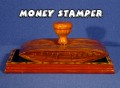 Money Stamper Made of Wood