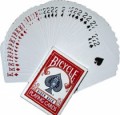 Forcing Deck Two Way Bicycle Deck Red Back