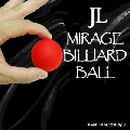 2 Inch Mirage Billiard Balls by JL (RED, single ball only) - Trick