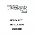 Refill Cards Holey Sh*t (NONGLUED) by Anthony Owen and Pete Firman - Trick
