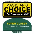 Super Classy Close-Up Mat (GREEN - 34 inch) by Ronjo - Trick