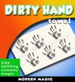 Dirty Hand Towel by Modern Magic Joke