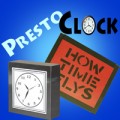 Presto Clock, Stainless Steel - Grant