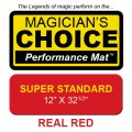 Super Standard Close-Up Mat (REAL RED - 12x32.5) by Ronjo - Trick