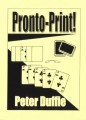 Pronto Print by Peter Duffie Magic