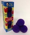 Sponge Balls 1.5 Inch Super Soft PURPLE by Gosh