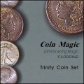 Trinity Coin Set (with DVD) by Johnny Wong - Trick