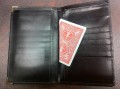 Card In Leather Wallet
