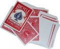 Blank Face Bicycle Decks Red
