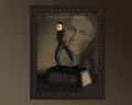 Houdini Strait Jacket Escape Statue (Estate)